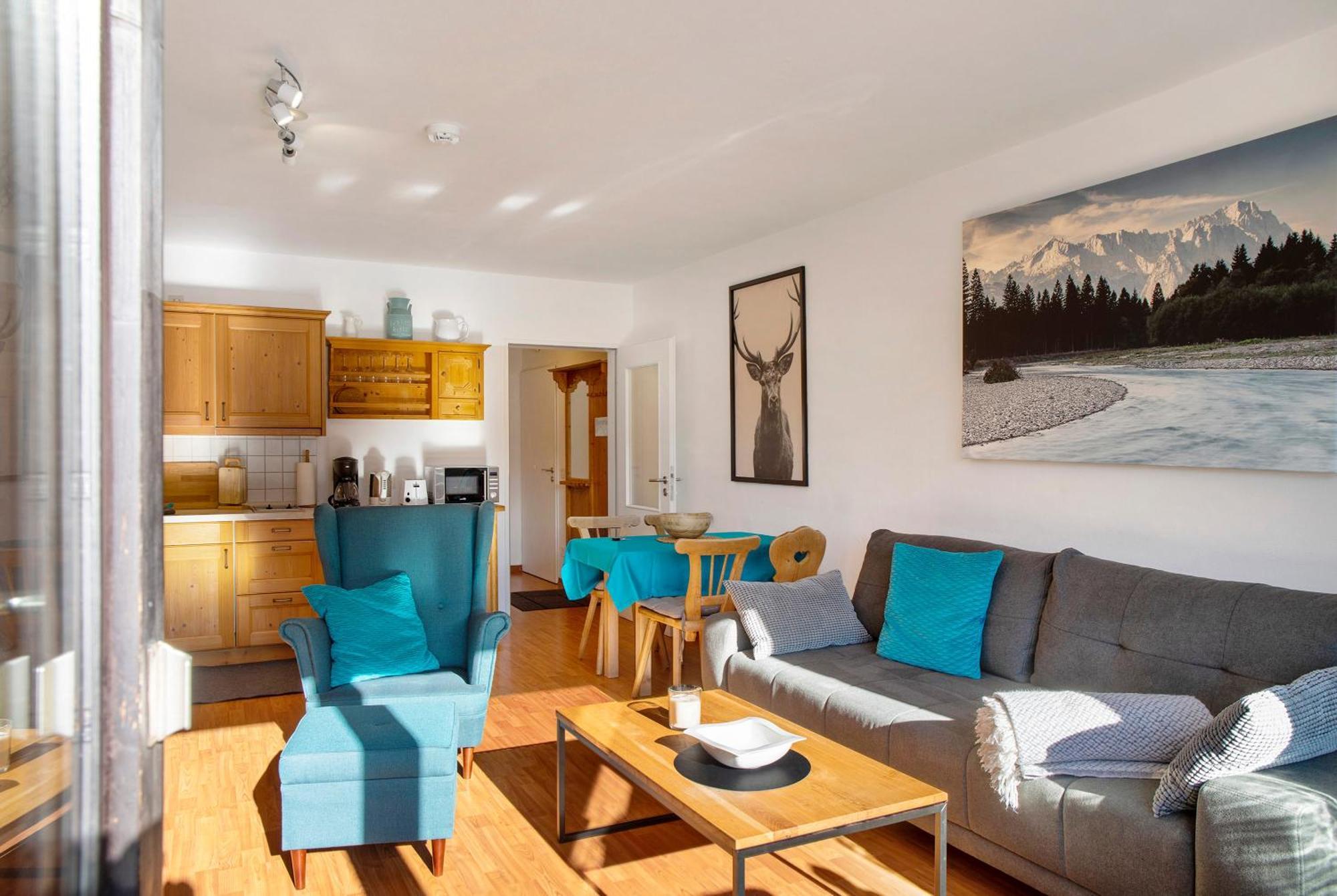Almzeit Apartment Farchant Exterior foto
