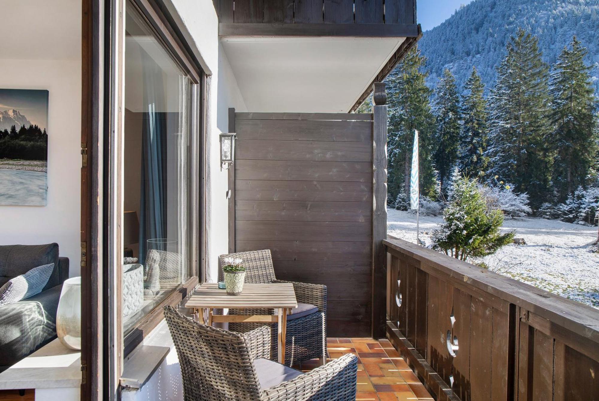 Almzeit Apartment Farchant Exterior foto
